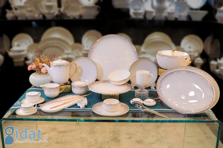 نمونه سرویس چینی در چینی چیان استور